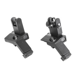 AR-15 Flip Up Sights 45 Degree Mounts